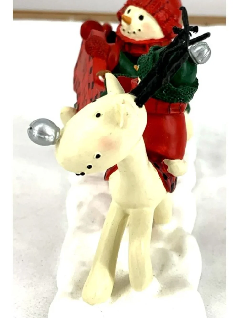 Hallmark Snowman Dad Is Helping Jr Snowman With A Holiday Greetings 7